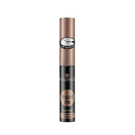 essence Очна линия Liquid INK 02 кафява