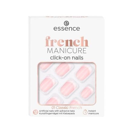 essence Изкуствени нокти Manicure за френски маникюр 01