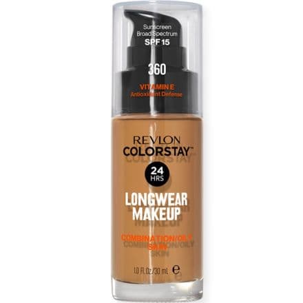 Revlon Фон дьо тен ColorStay комб/мазна кожа Golden Caramel, No 360