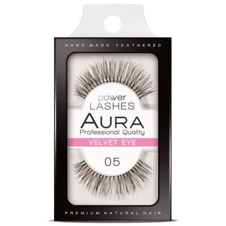Aura Изкуствени мигли-velvet Eye, No 005