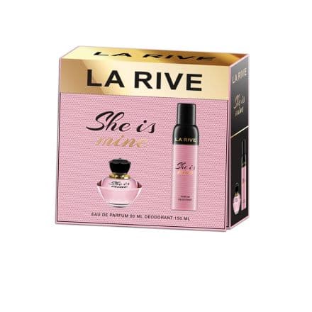 La Rive She IS Mine комплект (EDP + дезодорант)