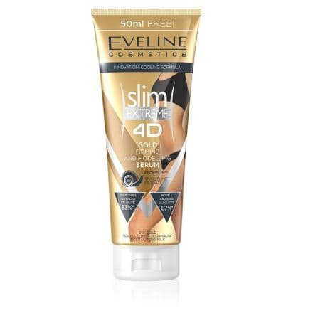 Eveline Cosmetics Slim Extreme 4D златен серум за отслабване, 250 мл
