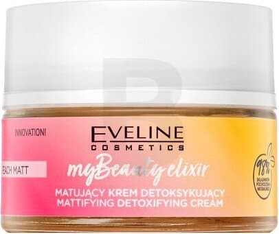 Eveline Cosmetics My Beauty Elixir Peacht! матиращ и детоксикиращ крем за лице, 50 мл