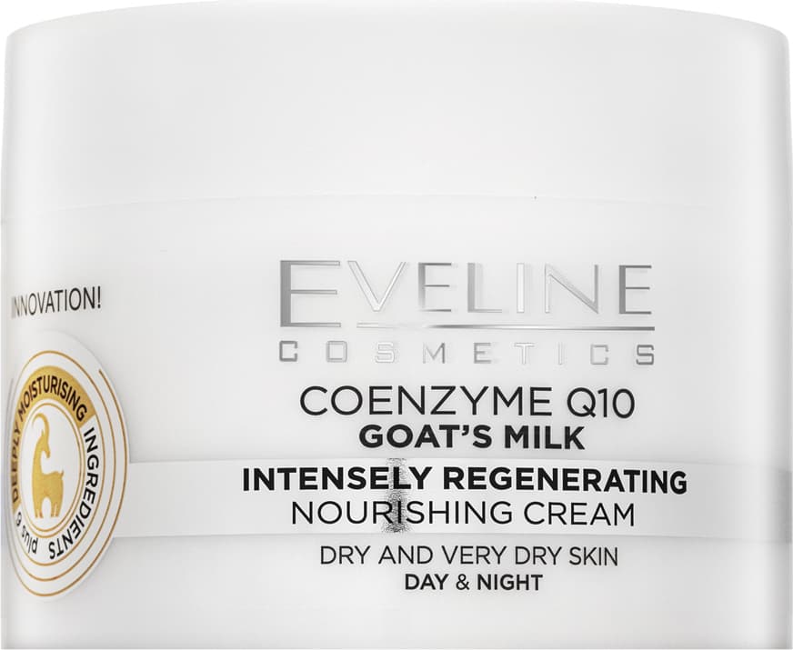 Eveline Cosmetics Nature Line дневен/нощен крем Q10/козе мляко, 50 мл