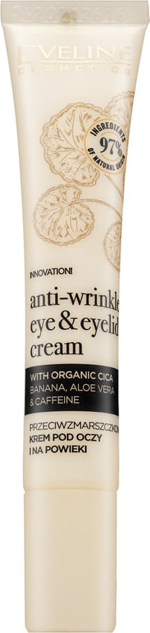 Eveline Cosmetics Organic Gold крем за очи против бръчки 20 мл