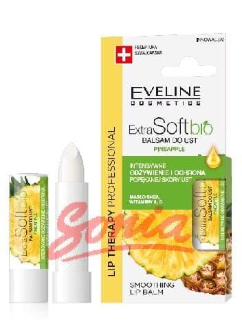 Eveline Cosmetics Extra Soft био балсам за устни ананас