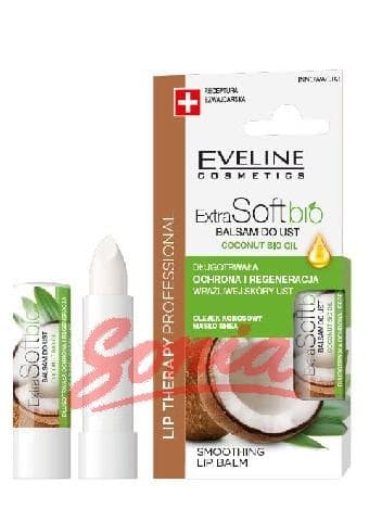 Eveline Cosmetics Extra Soft био балсам за устни кокос