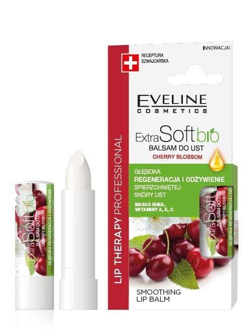 Eveline Cosmetics Extra Soft био балсам за устни черешов цвят