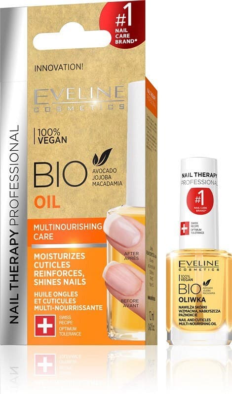 Eveline Cosmetics Nails био подхранващо олио за нокти, 12 мл