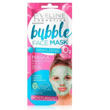 Eveline Cosmetics Bubble Sheet маска за лице хидратираща