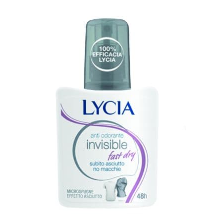 Lycia Invisible Fast Dry Дамски дезодорант спрей, 75 мл