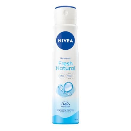 Nivea Fresh Natural XL Size дезодорант спрей дамски, 250 мл