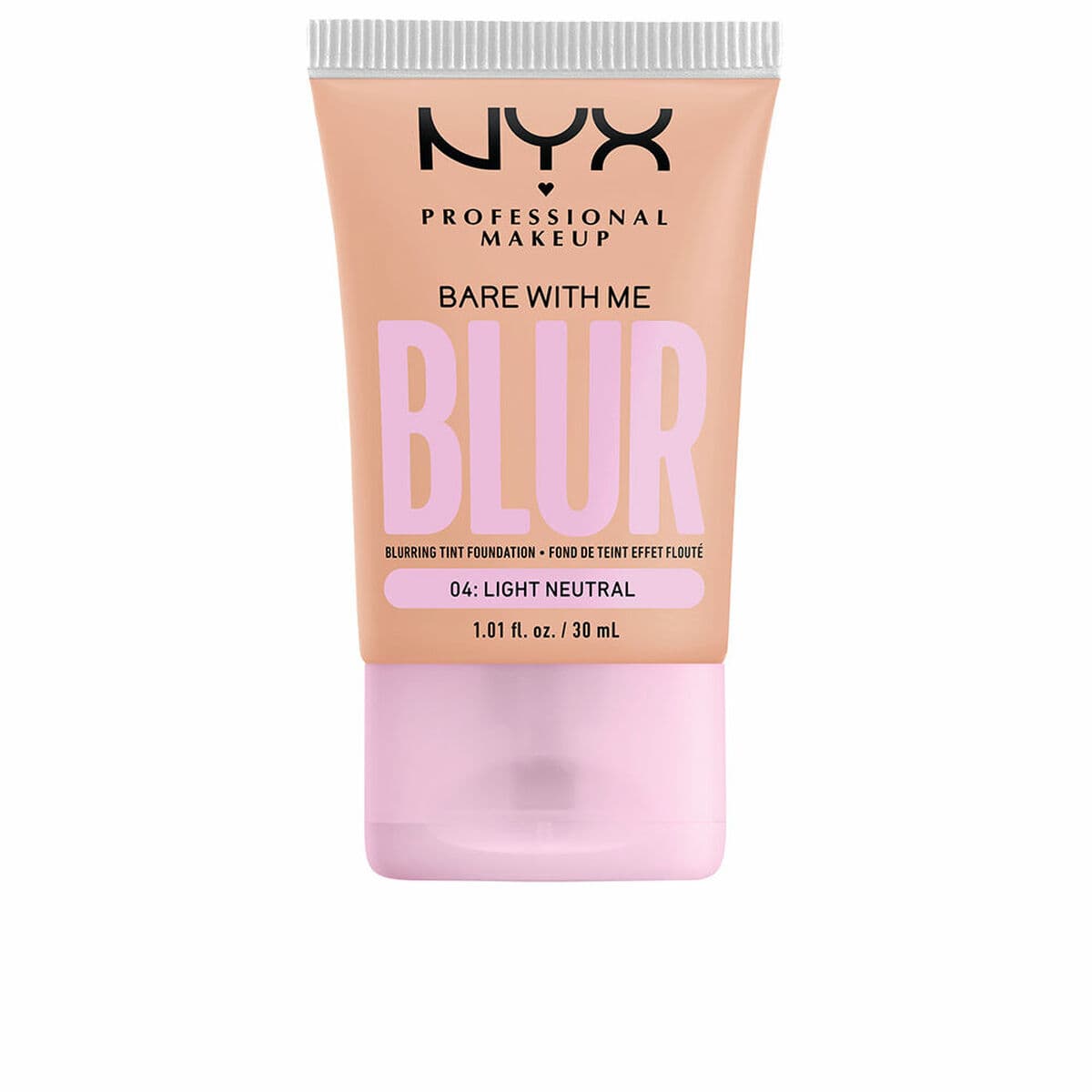 NYX Professional Makeup Makeupbare With Me Blur Tint Матиращ фон дьо тен 04 lt neutral
