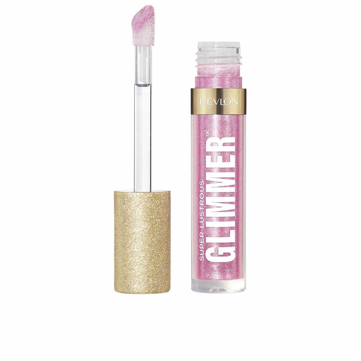 Revlon Super Lustrous Glimmer Gloss Pink Prisma Гланц за устни