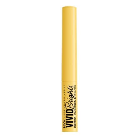 NYX Professional Makeup Vivid Bright Течна очна линия had me at yellow