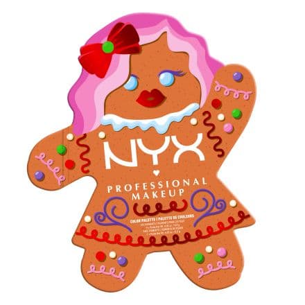NYX Professional Makeup Holiday Gingerbaddie Палитра сенки