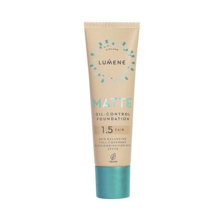 Lumene Vegan Matte Fair Фон дьо тен матиращ за мазна/комбинирана кожа 1.5, SPF 20,30 мл