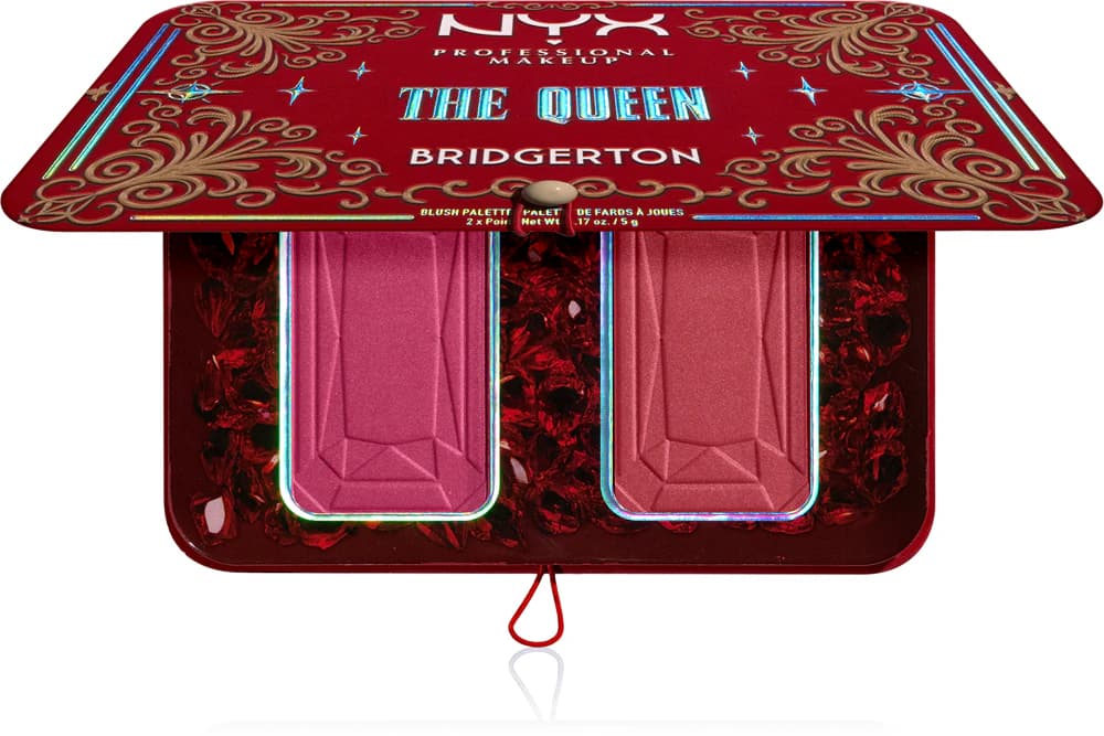 NYX Professional Makeup Bridgerton The Queen Палитра ружове 03
