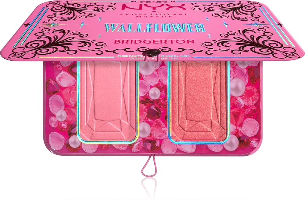NYX Professional Makeup Bridgerton Wallflower Палитра ружове 01