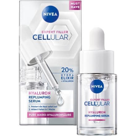 Nivea Cellular Expert Filler Hyaluron Серум за лице, 15 мл