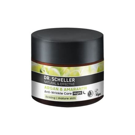 Dr. Scheller Нощен крем за лице argan & amaranth, 50 мл