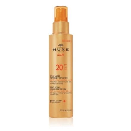 Nuxe Sun Слънцезащитен млечен спрей SPF20 150 мл