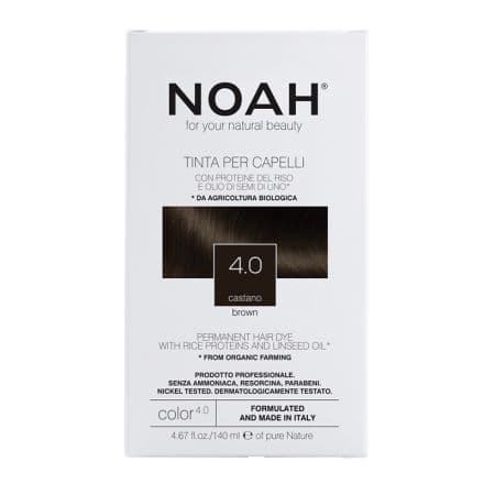NOAH Безамонячна трайна боя за коса 4.0 Brown, 140 мл