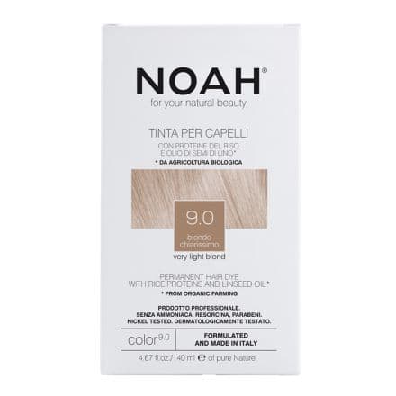 NOAH Безамонячна трайна боя за коса 9.0 Very light blond, 140 мл