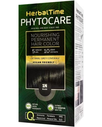 Herbal Time Phitocare Черен 1N 124,5 мл
