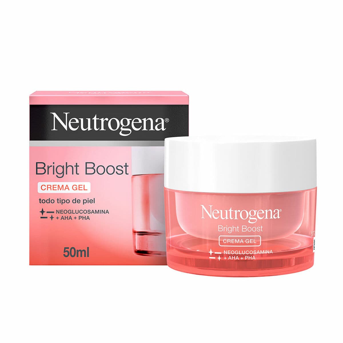 Neutrogena Bright Boost Озаряващ крем гел, 50 мл