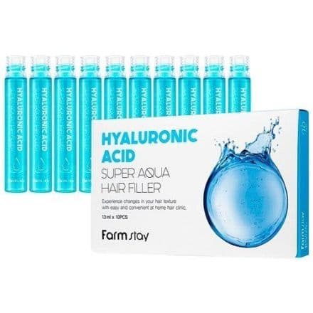 FarmStay Hyaluronic Acid Ампули за коса с хиалуронова киселина 10 × 13 мл