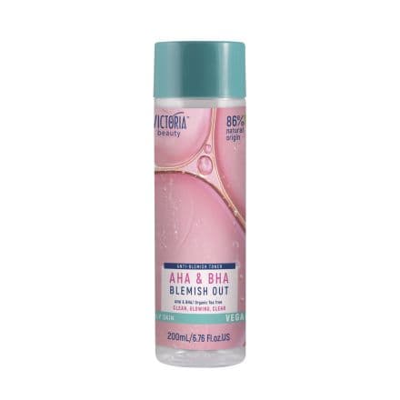 Victoria Beauty AHA BHA Blemish Out Почистващ тонер 200 мл