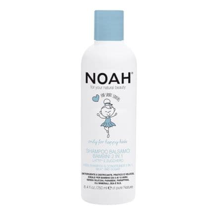 NOAH Kids Milk & Sugar Шампоан и балсам 2в1 за деца, 250 мл
