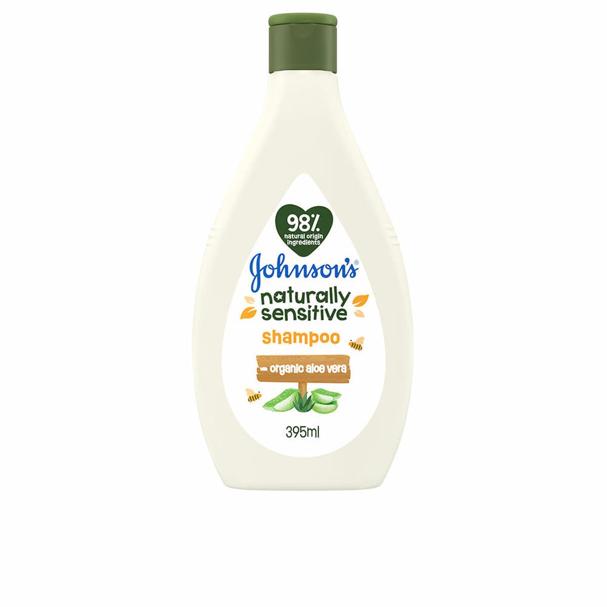 Johnson's Naturally Sensitive Шампоан за коса, 395 мл
