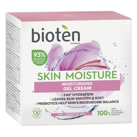 Bioten Skin Moisture Дневен крем за суха и чувствителна кожа, 50 мл