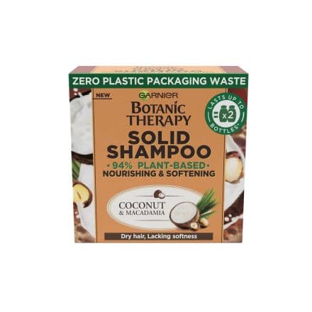 Garnier Botanic Therapy Coco & Macadamia Твърд шампоан 60 г