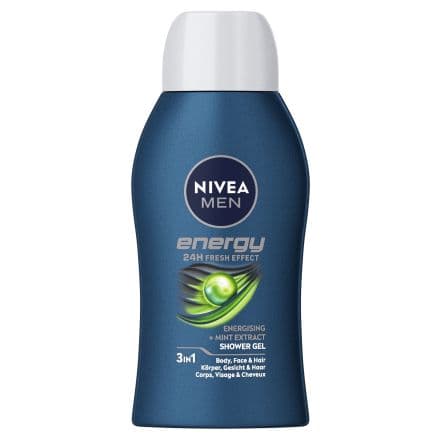 Nivea Men Душ-гел Energy мини, 50 мл