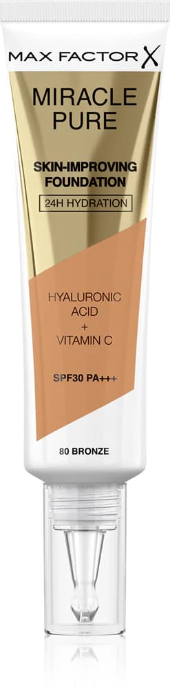 Max Factor Miracle Pure Фон дьо тен Bronze 80, 30 мл