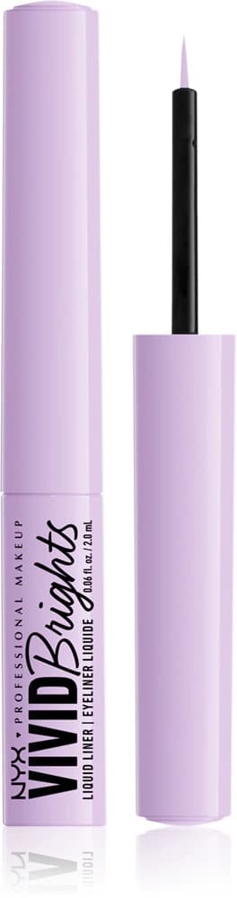 NYX Professional Makeup Vivid Bright Течна очна линия lilac link