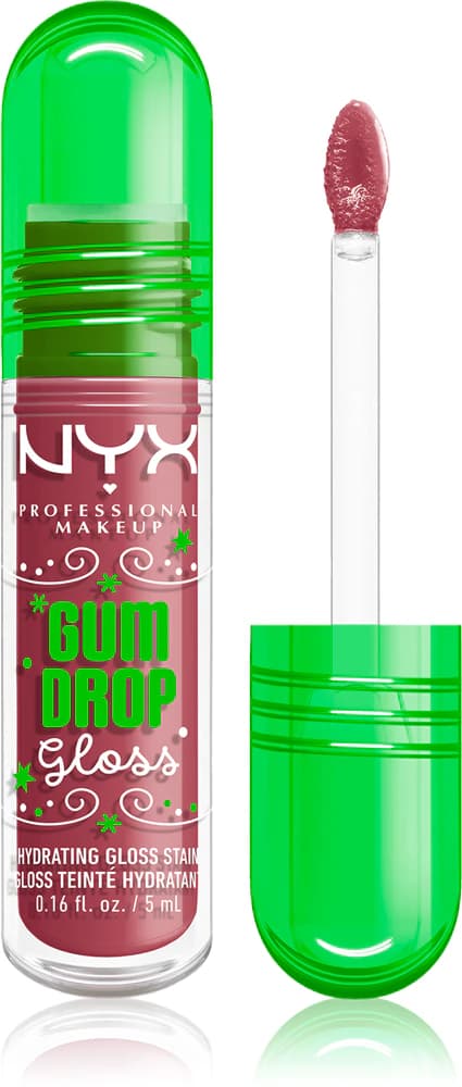 NYX Professional Makeup Holiday Gum Drop Gloss Bubblegum Burst Гланц за устни 02