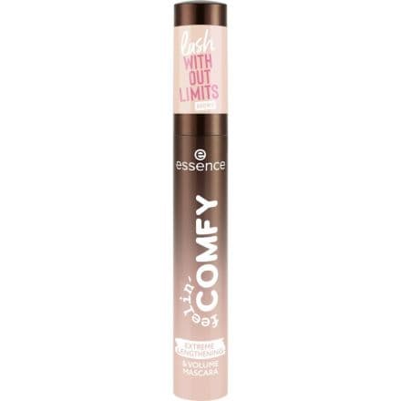 essence Feelin' Comfy Lash Without Limits Brown Extreme Lengthening & Volume Mascara Спирала за очи 01