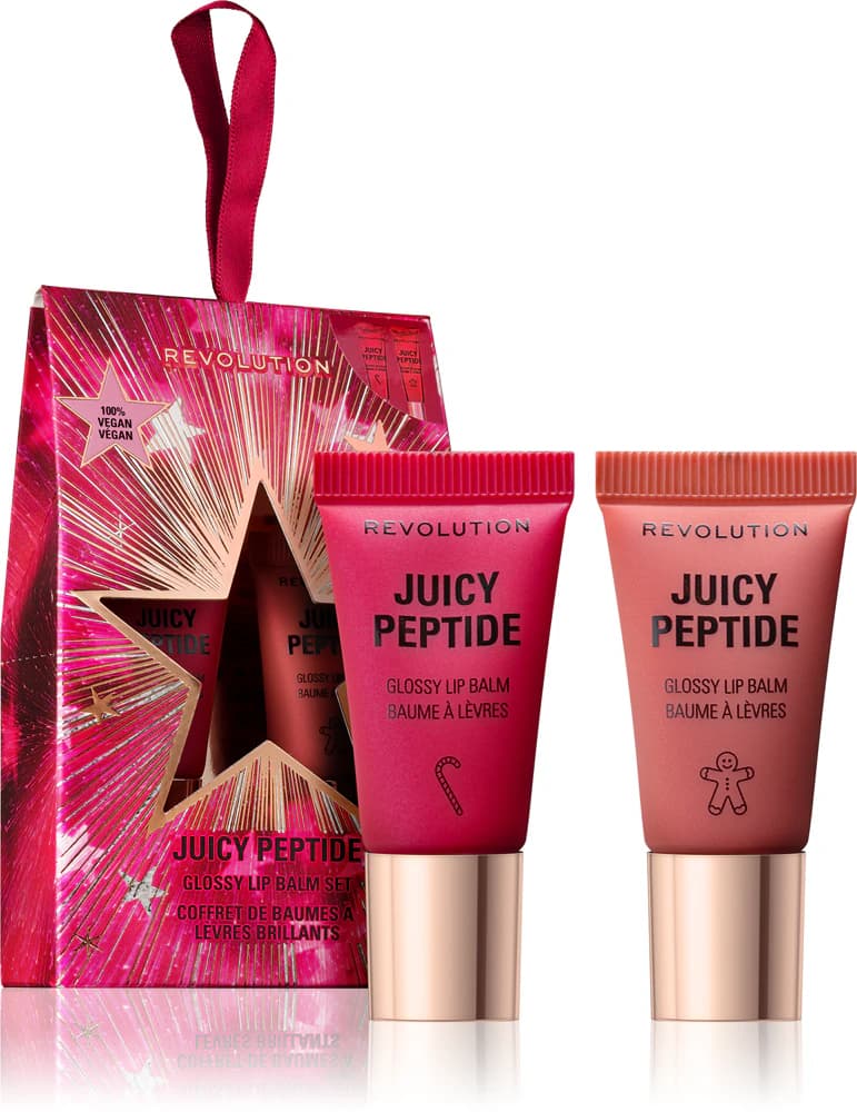 Revolution Juicy Peptide Подаръчен комплект 2 части балсам за устни