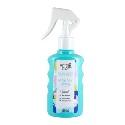 Victoria Beauty Sun Kiss Спрей за след слънцеза за лице и тяло, 200 мл