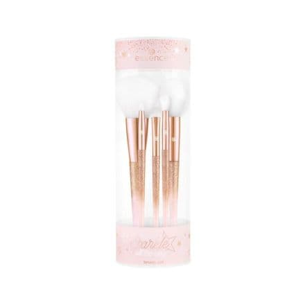 essence Sparkle All The Way Комплект за четки за грим 5 бр.