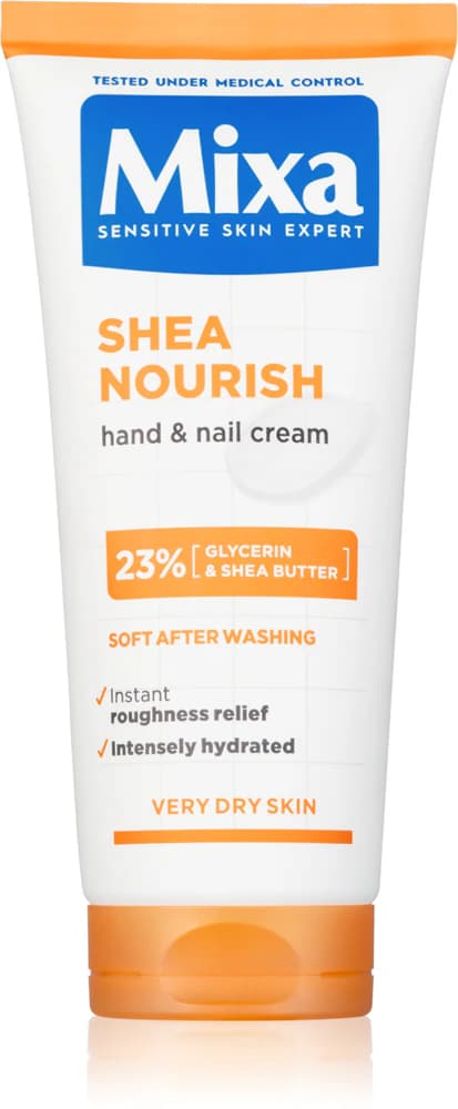 Mixa Shea Nourish Крем за ръце за суха и много суха кожа, 100 мл