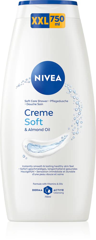 Nivea Creme Soft Душ гел, 750 мл