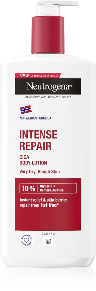 Neutrogena Intense Repair Body Milk, 400 мл