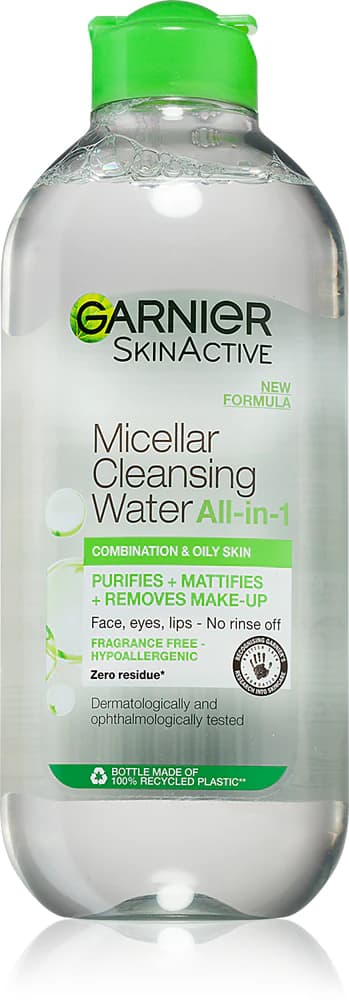 Garnier Skin Naturals мицеларна вода за смесена към чувствителна кожа