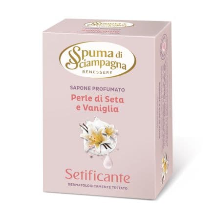 Spuma di Sciampagna Тоалетен сапун Setificante Rosa & Vanilla