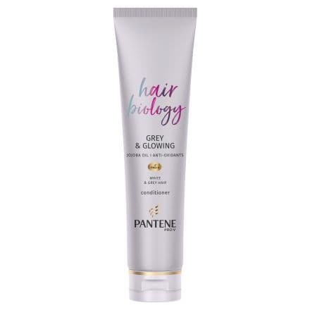 Pantene Hair Biology Grey&glowing Балсам, 160 мл